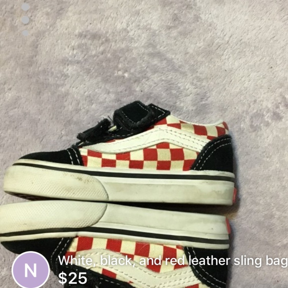 Vans size 4 for toddlers